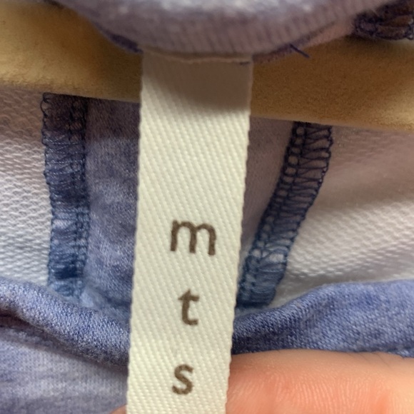 MTS Tie dye Cropped Sweatshirt - Picture 4 of 6